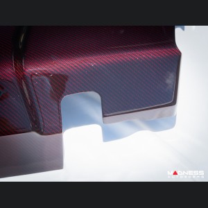 Alfa Romeo 4C Carbon Fiber Engine Cover - Red Candy